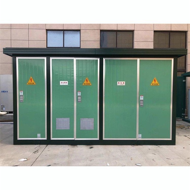武山1600KVA欧式箱式变压器